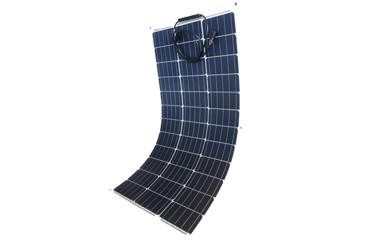 Painel solar flexível para carretas e baús